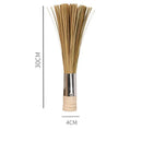 GobekUsa Bamboo Kitchen Pot Brush with Long Handle for Green Cleaning