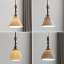 GobekUsa Ceramic LED Pendant Lamp | Nordic Modern Design | Adjustable Hanging Light