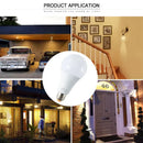 GobekUsa Dusk to Dawn Outdoor LED Wall Lamp for Porch with Radar Motion Sensor