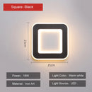 GobekUsa LED Touch Switch Wall Light, Modern Bedroom Bedside Lamp, 15W