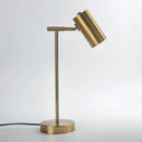 GobekUsa Golden Table Lamp for Study and Reading, Modern Nordic Bedroom Decor Lighting