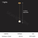 GobekUsa Crystal Stair Football Shaped Chandelier with G9 Lights