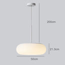GobekUsa Big Ball Pendant Lamp for Living Room - Nordic Designer Ceiling Light