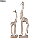 GobekUsa Giraffe Resin Statue Ornament Desk Decoration Room Aesthetic Decor