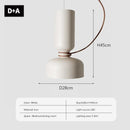 GobekUsa LED Pendant Light: Minimalist Iron Fixture for Bedroom, Living Room, Restaurants & Bars