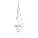 GobekUsa Disc Pendant Light: Modern Minimalist LED Chandelier for Bedroom Decor