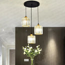 GobekUsa Crystal Trio Pendant Light for Modern Spaces