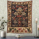 GobekUsa Abstract Flowers Leaves Tapestry Wall Hanging Bohemian Hippie Aesthetic Art
