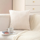 GobekUsa Corduroy Striped Body Pillow: Soft Lumbar Support & Cozy Home Decor