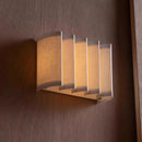 GobekUsa Japanese Cloth LED Wall Lamp for Hotel Living Room, Bedroom, Retro Wall Lights