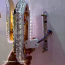 GobekUsa Carved Flower Wall Light: Modern LED Bedroom Lamp for Living Room, Staircase, Aisle