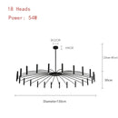 GobekUsa Art Pendant Chandelier - Nordic LED Indoor Lighting Fixture