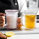 GobekUsa Glass Coffee Cup Set - Stylish Japanese Design, Perfect for Wedding Gifts