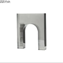 GobekUsa Geometric Crystal Arch Glass Sculpture Desk Decoration Ornament