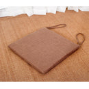 GobekUsa Linen Seat Cushion: Comfortable Non-slip Chair Pad with Strap