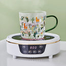 GobekUsa Cactus Glass Tea Milk Cups With Scale - Coffee Mug Tumbler Water Cups