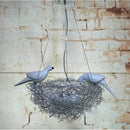 GobekUsa Aluminum Wire Bird's Nest Pendant Lights for Bedroom Hallway and Restaurant
