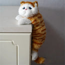 GobekUsa Hanging Cat Plush Doll Figurine Home Decoration Model