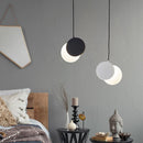 GobekUsa Crescent Moon LED Pendant Chandelier for Modern Minimalist Decor