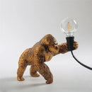 GobekUsa King Kong Resin Night Light: Customizable LED Table Lamp for Modern Living Spaces