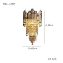 GobekUsa Black Crystal Bead Ceiling Chandelier - Modern Classic for Living Room & Dining Table