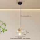 GobekUsa Glass LED Pendant Light - Modern Nordic Hanging Lamp for Home and Dining