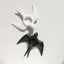 GobekUsa Golden Bird Ceramic Candle Holder Tray Wedding Decoration
