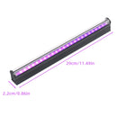 GobekUsa LED Black Light 6W: 395nm T5 UV Blacklight Bar for Glow Halloween Decor