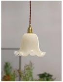 GobekUsa Glass LED Pendant Lamp: Minimalist European Style, Retro Design, Luxury Brass Finish