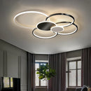 GobekUsa Acrylic Chandelier Light Modern Minimalist Ceiling Lamp for Living Dining Bedroom