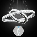 GobekUsa Crystal Chandelier: Luxury LED Pendant Lighting for Living & Dining Room