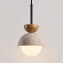 GobekUsa Yellow Travertine LED Pendant Lights for Kitchen Island Bedroom Dining Table