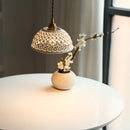 GobekUsa Bule Ceramic LED Pendant Lamp Modern Nordic Hanging Light for Bedroom Restaurant