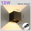 GobekUsa LED Wall Light: Garden Courtyard Bedroom Home Lamps Waterproof Outdoor Lights