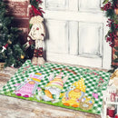GobekUsa Christmas Snowman Non-slip Floor Mat