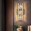 GobekUsa K9 Crystal LED Wall Lamp: Modern Luxury Nordic Sconces for Home Lighting