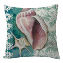 GobekUsa Coastal Cushion Cover - Sea Theme Decorative Sofa Pillowcase