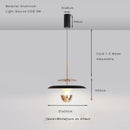 GobekUsa LED Pendant Light: Colourful Chandelier for Kitchen, Dining Room, Bedroom.