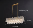 GobekUsa Crystal Chandelier: Postmodern LED Pendant Light for Home Decor