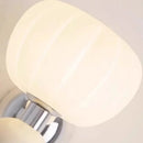 GobekUsa Cream Breeze Pumpkin LED Wall Lamps, Elegant Lighting for Bedroom Living Room Dining Hallway