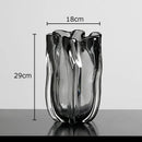 GobekUsa Glass Vase Hydroponics Desk Decoration Floral Arrangement Room Decor