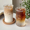 GobekUsa Glass Bamboo Knot Mug - Cute Clear Glass Coffee Cup for Hot or Cold Drinks