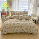 GobekUsa Leopard Print Soft Bedding Set Duvet Cover Kit - High Quality, Skin Friendly, Comfortable