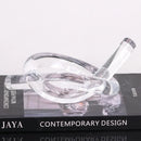 GobekUsa Geometric Acrylic Rope Knot Ornaments - Home Decor Figurines