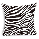 GobekUsa Animal Print Pillowcase Cushion Cover Home Decoration for Sofa