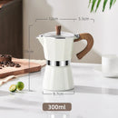 GobekUsa 300ml Classic Coffee Machine by GIANXI: Aluminum Italian Stove Top Mocha Pot
