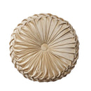 GobekUsa Dutch Velvet Round Seat Cushion: Modern & Comfortable Back Support for Living Room.