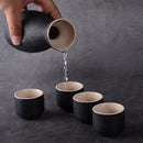 GobekUsa Japanse Keramische Sake Set - Traditionele Drinkware Ambachten