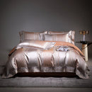 GobekUsa Damask Jacquard Egyptian Cotton Luxury Bedding Set