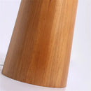 GobekUsa Japanese Wooden Tapered Floor Lamp for Bedroom Hotel Living Room Sofas